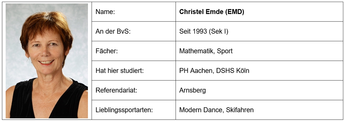 Steckbrief Emde Christel