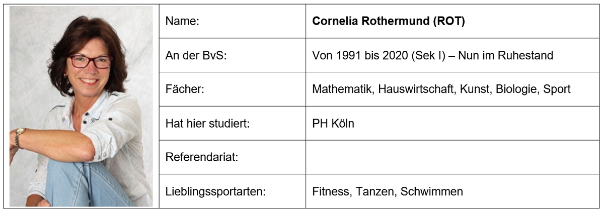 Steckbrief Rothermund Cornelia